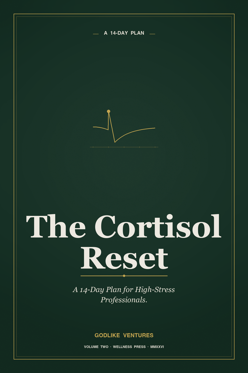 The Cortisol Reset: A 14-Day Plan for High-Stress Professionals — e-book cover